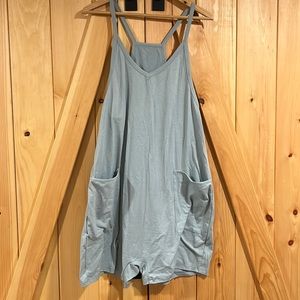 Romper/jumpsuit similar to Free People’s Hot Shot Onsie, a short version.